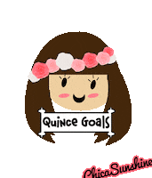Quince Dama Sticker by ChicaSunshineShop