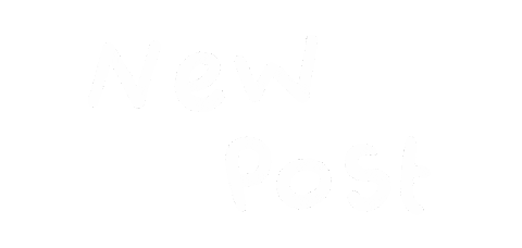 New Post Typography Sticker by meirha