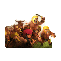 clash of clans STICKER by imoji