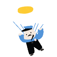 Eggsellent Sticker by WebGenerationGroup