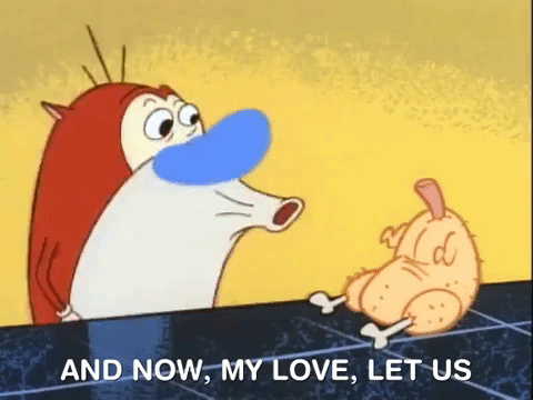 ren and stimpy nicksplat GIF