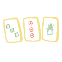 Mahjong Taryn Sticker by TarynNewton