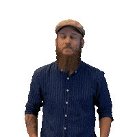 Beard Stroke Sticker by RauwCC