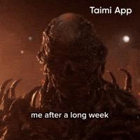 Stranger Things Long Week GIF by Taimi