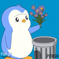 Broken Heart Love GIF by Pudgy Penguins