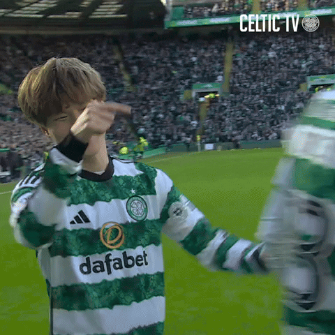 Celebration Goal GIF by Celtic Football Club