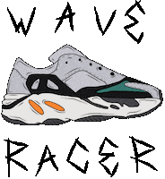 wave kanye Sticker by realfakerapper