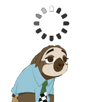Thinking Buffering Sticker by Walt Disney Animation Studios