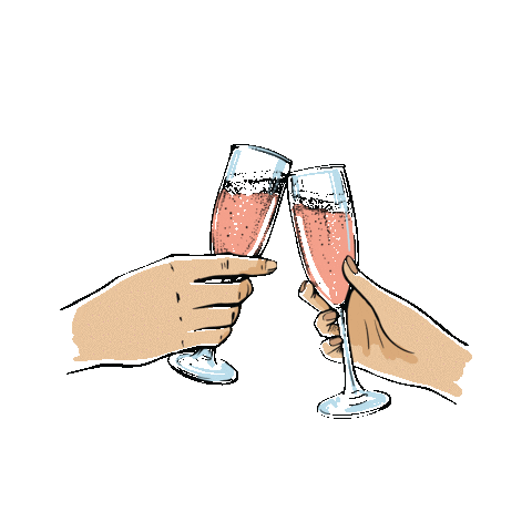 Wine Sparkling Sticker by Ijevan Group