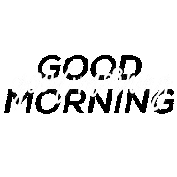 Good Morning Am Sticker