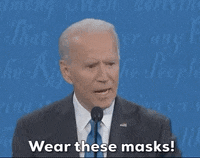 Joe Biden Mask GIF by CBS News
