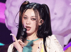 Megan Pinky Up GIF