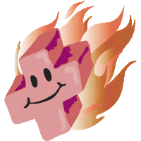pink dolphin ghost Sticker by Verticals Agency