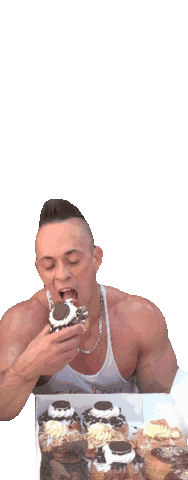 thekingofdiet sweet hungry eat dessert Sticker