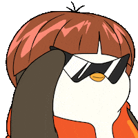 No Way Wow Sticker by Pudgy Penguins