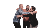 Celebrate Group Hug Sticker by TheHitsNz