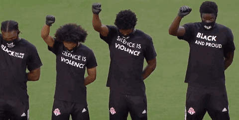 Black Lives Matter Blm GIF by Major League Soccer