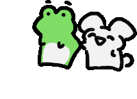 Frogman Sticker by Annafish