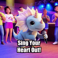 Pop Culture Singing GIF by Divineasaur