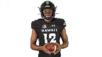 College Football Sticker by Hawaii Athletics