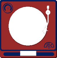 Vintage Player Sticker