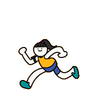 Fitness Running Sticker by Fitbeast by 9GAG