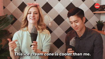 This ice Cream Cone Is Cooler