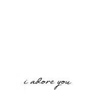 I Adore You Sticker