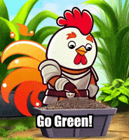 Composting Go Green GIF by Zorooster
