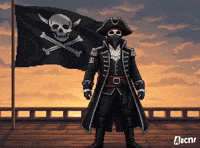 Pirates Of The Caribbean Art GIF by ABCNT