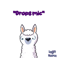 Sheep Llama Sticker by VeeFriends