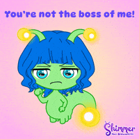 Yes I Can No GIF by ShimmertheGlowworm