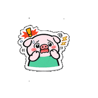 pigsyfun reaction happy funny excited Sticker
