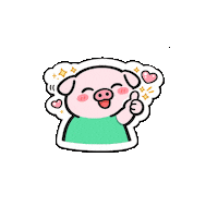pigsyfun reaction happy funny excited Sticker