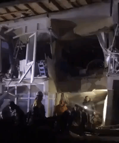 Rescuers Search Demolished Buildings After Deadly Earthquake in Turkey