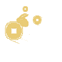 New Year Art Sticker