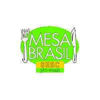 Mesa Brasil Sticker by Sesc Sorocaba