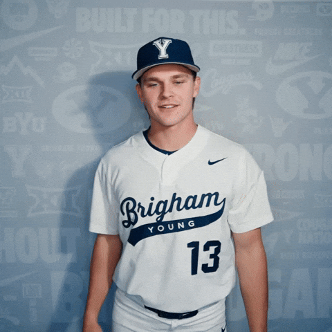 Celebration Byu Baseball GIF by BYU Cougars