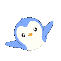 I Love You Kiss Sticker by Pudgy Penguins