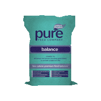 thepurefeedcompany horse feed pure feed the pure feed company purefeed Sticker