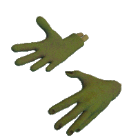 VirtualRobot water hands zombie vr Sticker