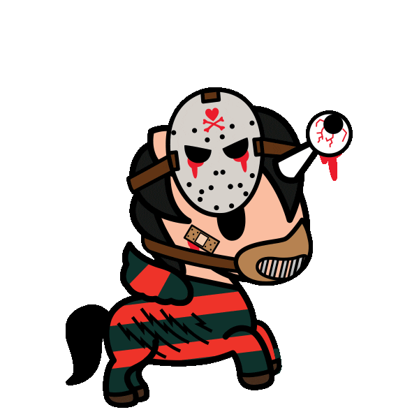 Halloween Unicorno Sticker by tokidoki