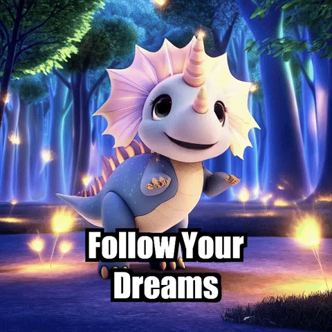 Follow Your Dreams Wisdom GIF by Divineasaur