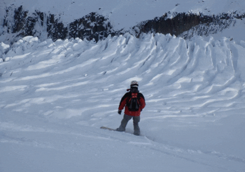 stevechamgif giphygifmaker powder chamonix igniteyourpowderdreams GIF