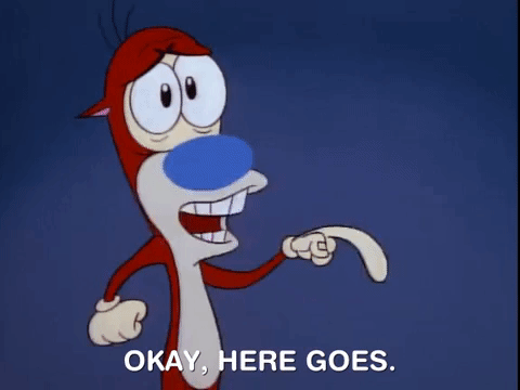Ren And Stimpy Nicksplat GIF by NickRewind
