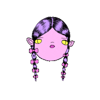ariana grande ugh Sticker by Abby Jame