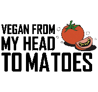veganheroesfood vegan crueltyfree veganism tomatoes Sticker