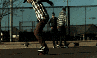 slow motion skate GIF