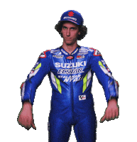 sad alex rins Sticker by MotoGP