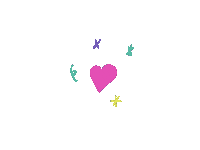 Stilaar heart boom stilaar Sticker